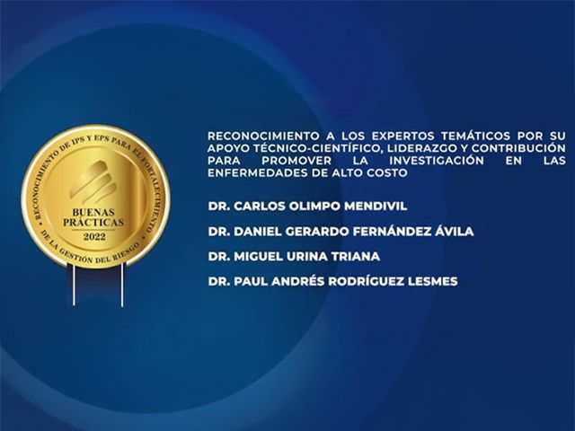 Reconocimiento cuenta de alto costo