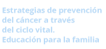 Logo prevención del cáncer