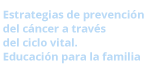 Logo prevención del cáncer